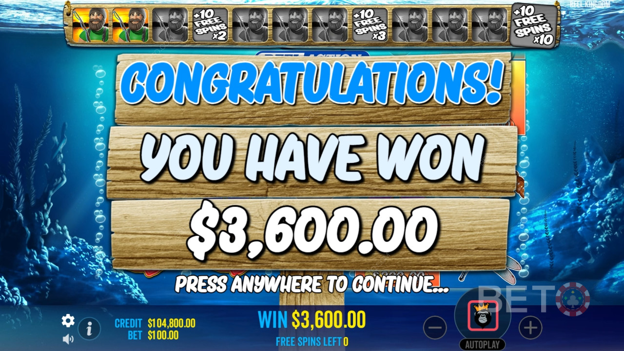 Vind 2.100 gange din indsats i Big Bass Bonanza Reel Action spilleautomat!