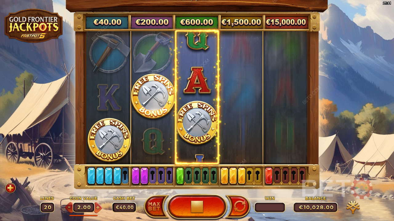 Guldgrænsen Jackpots FastPot5 Anmeldelse fra BETO
