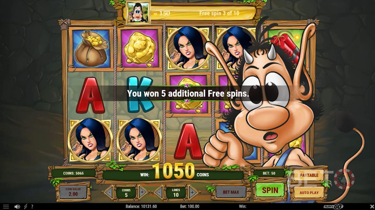 Her giver Hugo dig 5 gratis spins