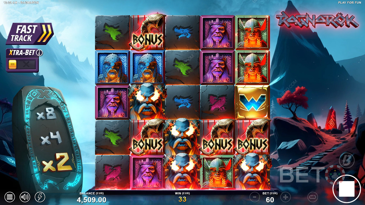 Bonusfunktioner i Ragnarok fra Slotmill forklaret