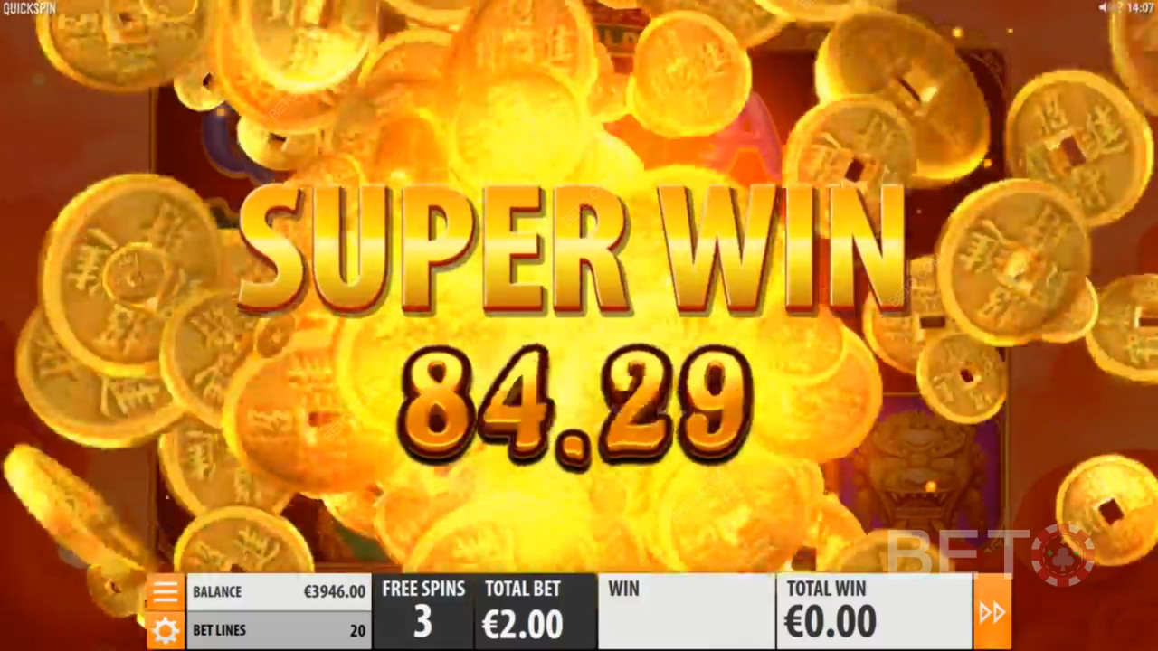 Vind stort med funktioner som multiplikator-wilds og gratis spins