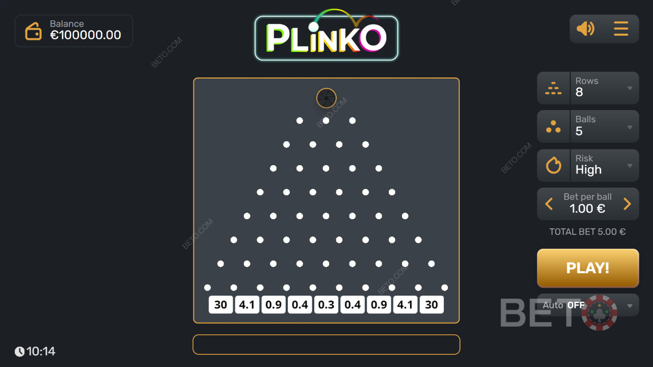 Bonusfunktioner i Plinko fra Gaming Corps forklaret