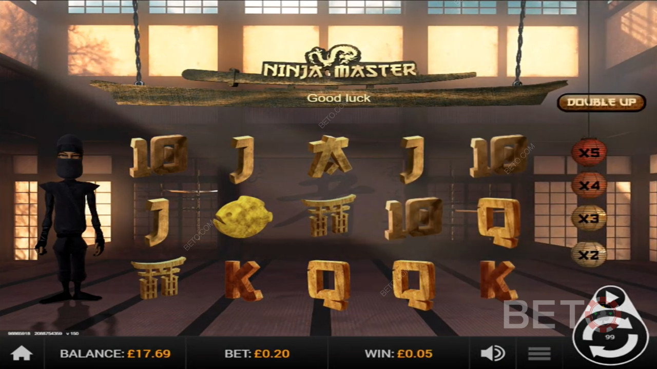 Ninja Master Anmeldelse fra BETO Slots