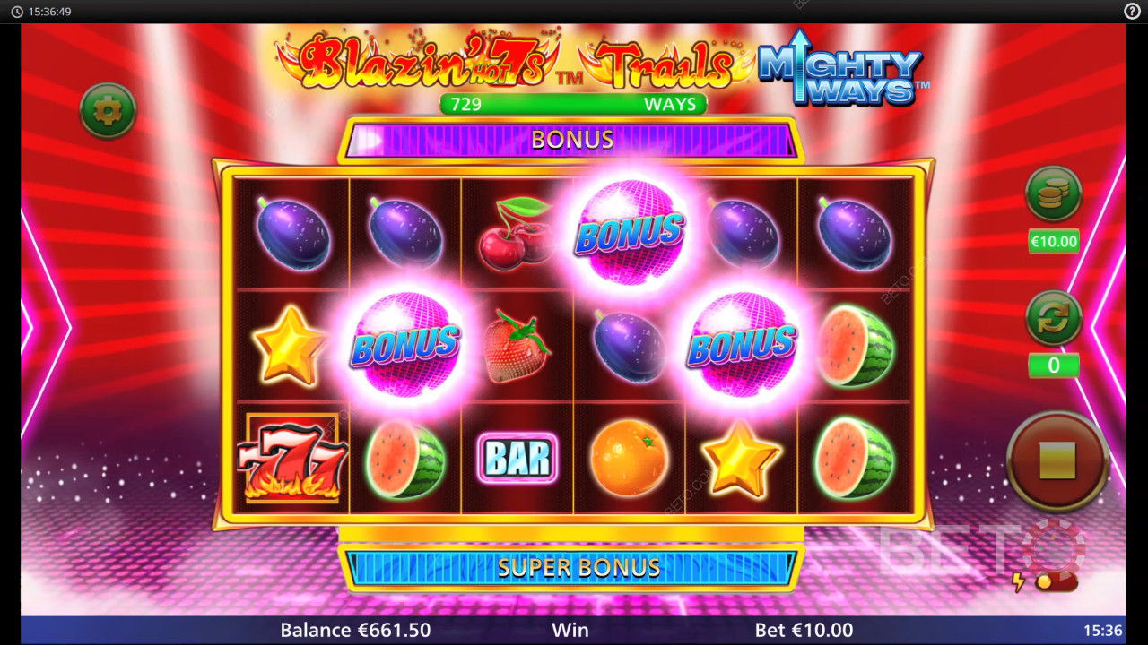 Blazin' Hot 7s Trails Mighty Ways Spil For sjov