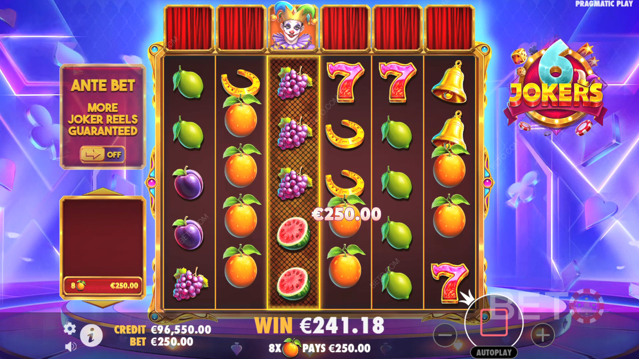 Sådan spiller du 6 Jokers fra Pragmatic Play