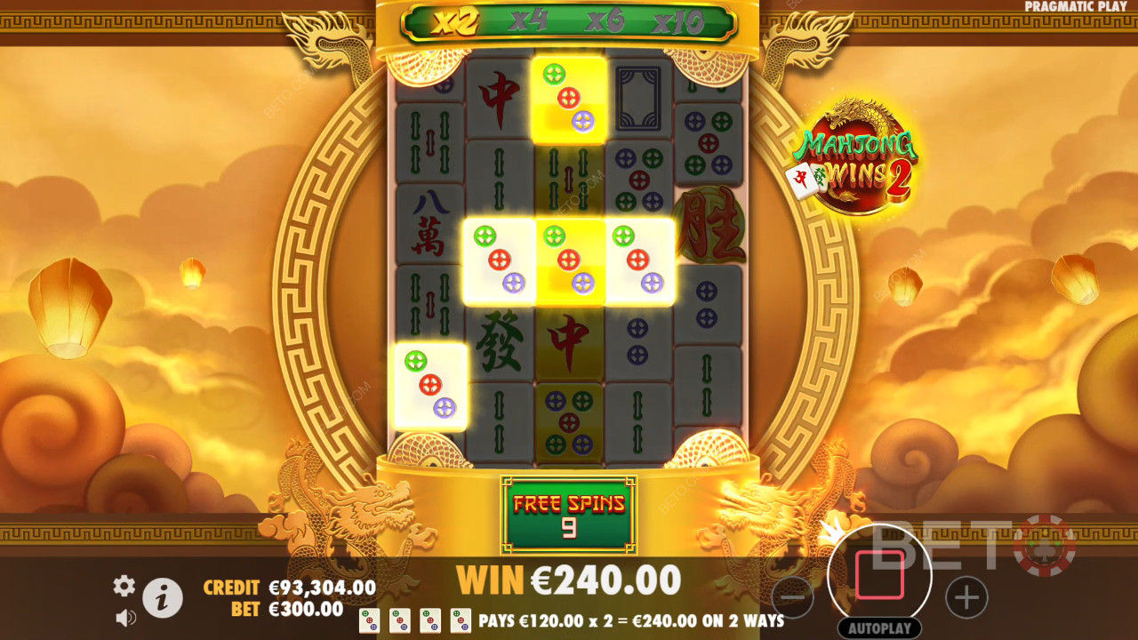 Bonusfunktioner Forklaret i Mahjong Wins 2 af Pragmatic Play