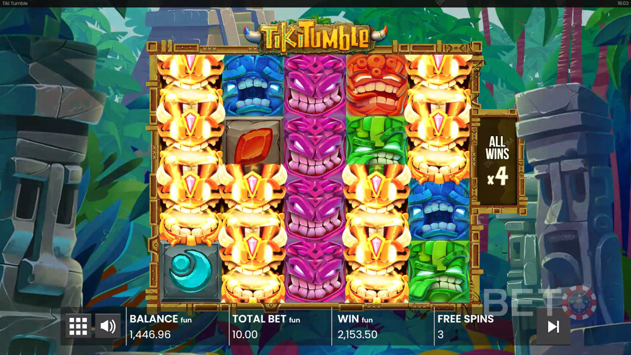 Tiki Tumble: Anmeldelse fra BETO Slots