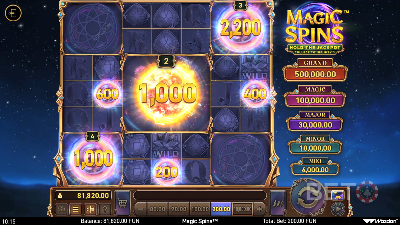 Magic Spins Spil For sjov
