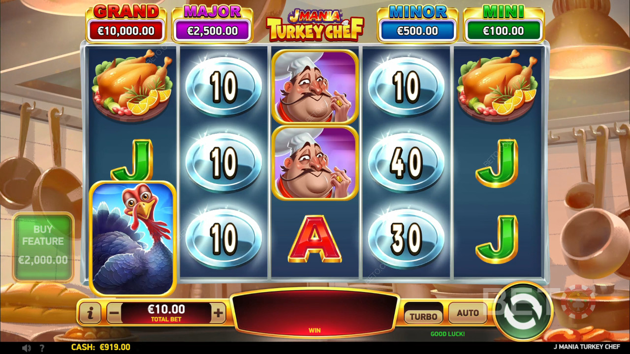 J Mania Turkey Chef Spil For sjov