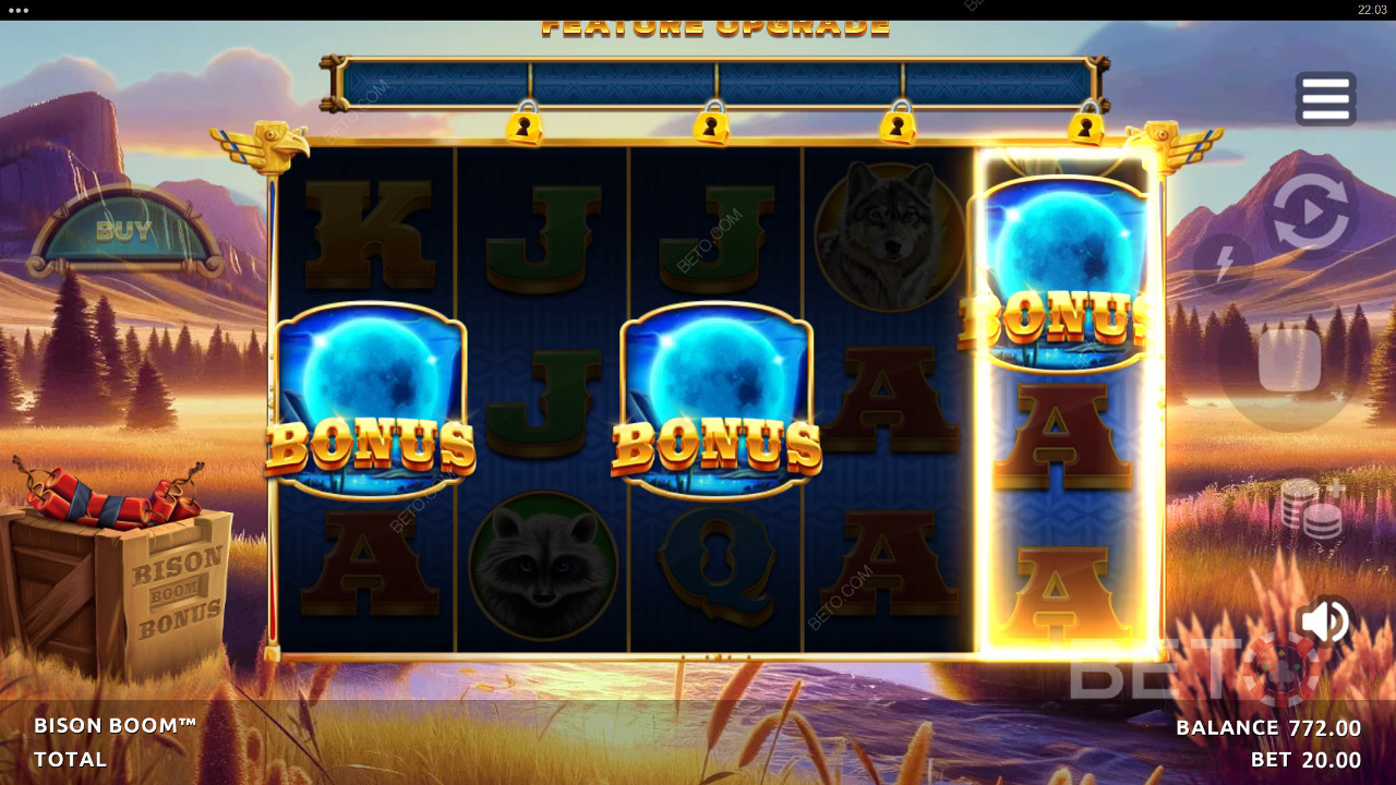 Bison Boom Anmeldelse fra BETO Slots