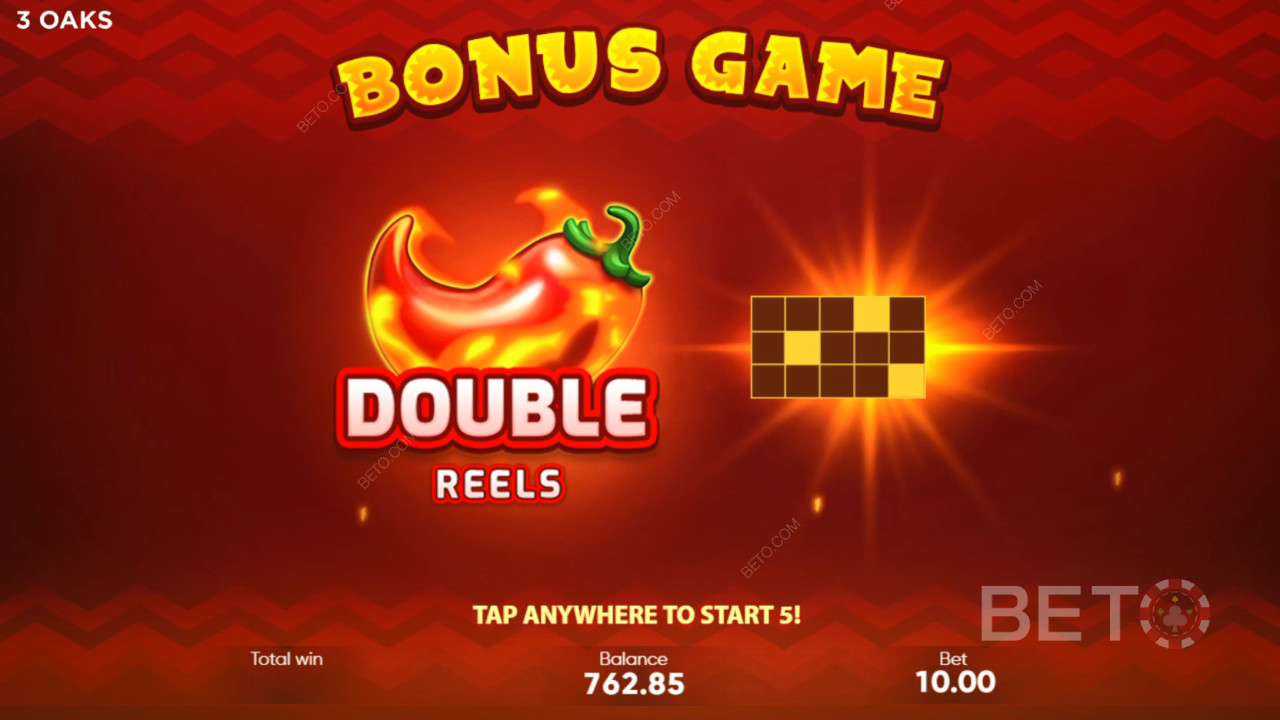 Bonusfunktioner forklaret i 3 Hot Chillies fra 3 Oaks Gaming