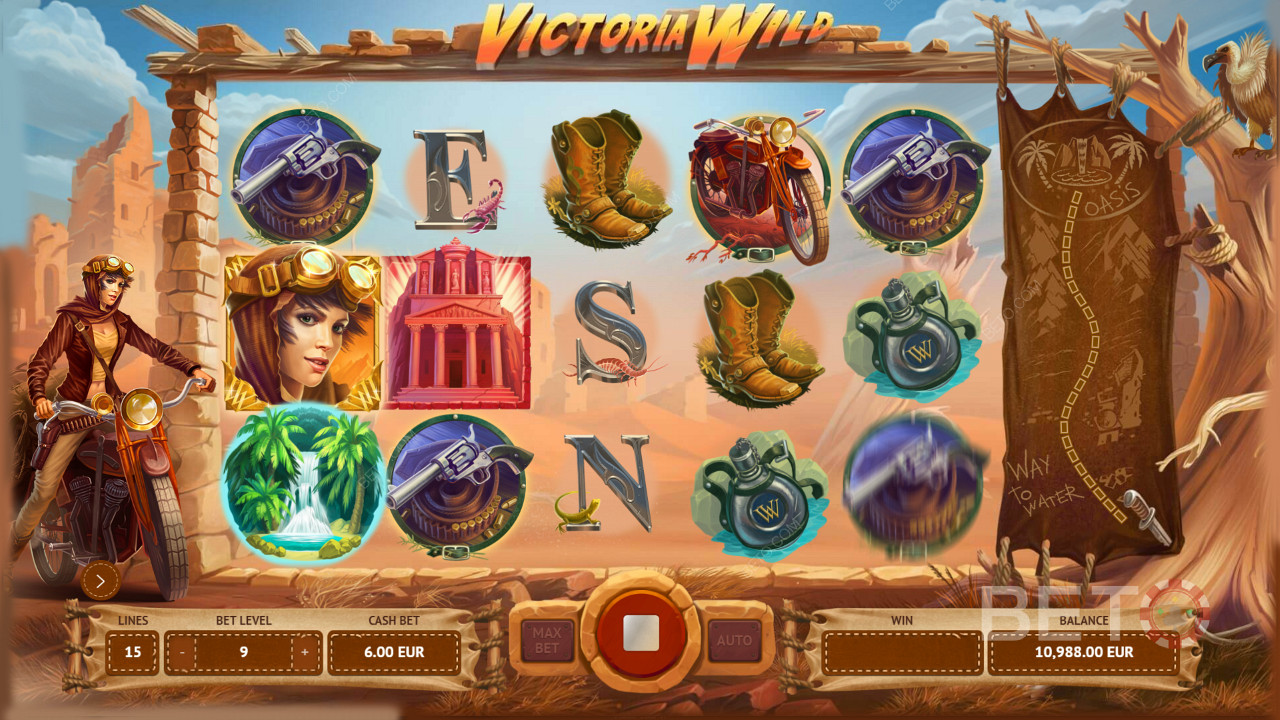 Nyd Victoria Wild spilleautomaten fra TrueLab med unikke free spins, respins m.m