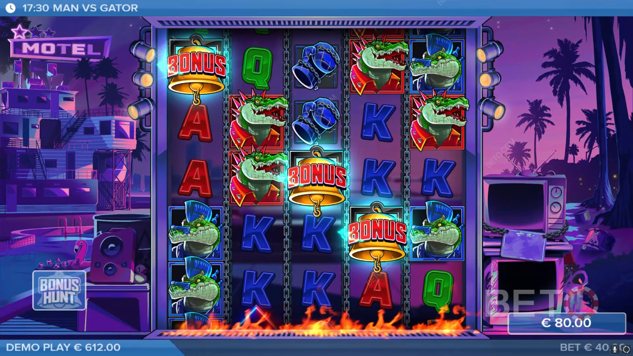 Man vs Gator Spil For sjov