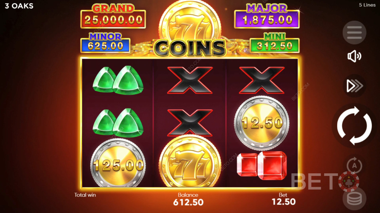777 Coins Anmeldelse fra BETO Slots
