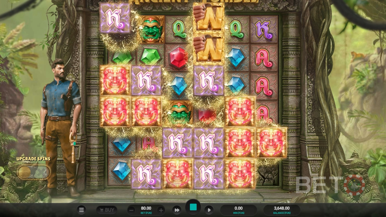 Ancient Tumble anmeldelse fra BETO Slots