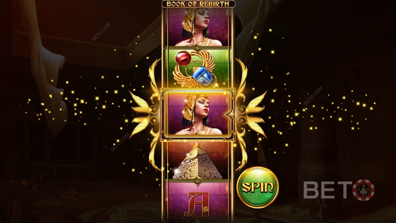 Særlig gratis spin-bonus i Book Of Rebirth