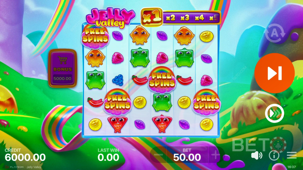 Jelly Valley anmeldelse fra BETO Slots