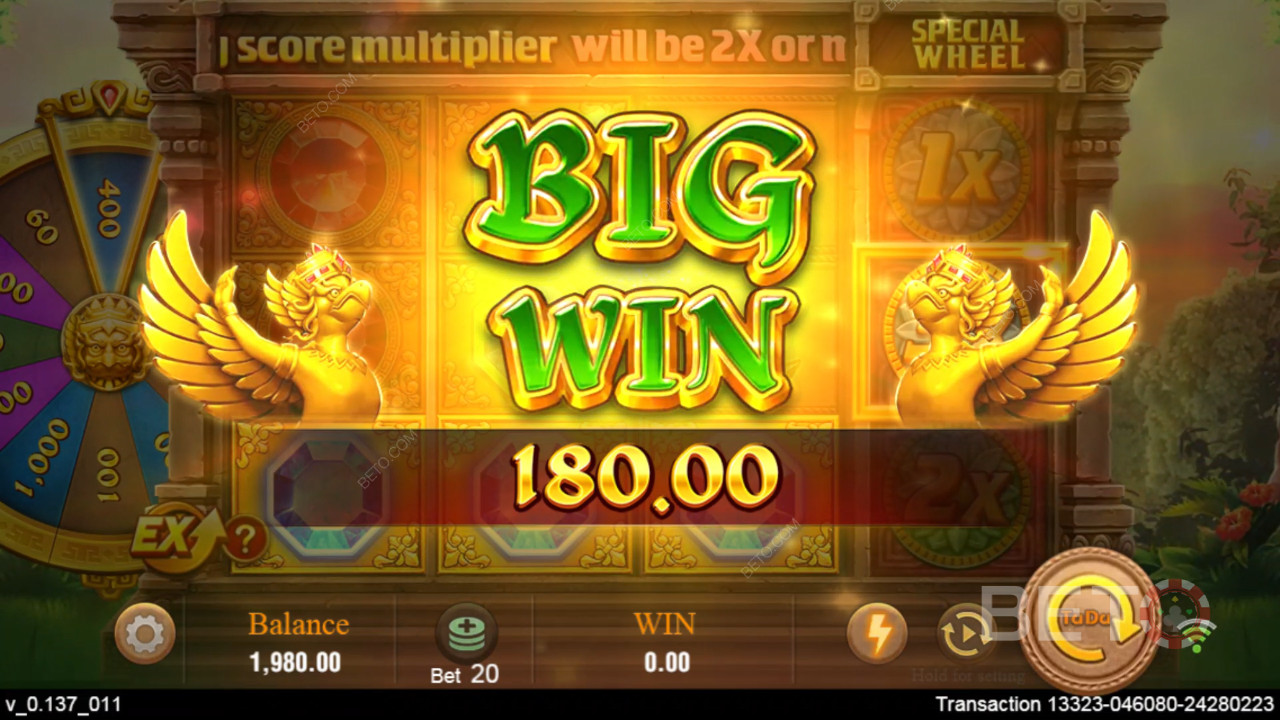 Vind 10.000 gange din indsats i Fortune Gems 2 automaten!