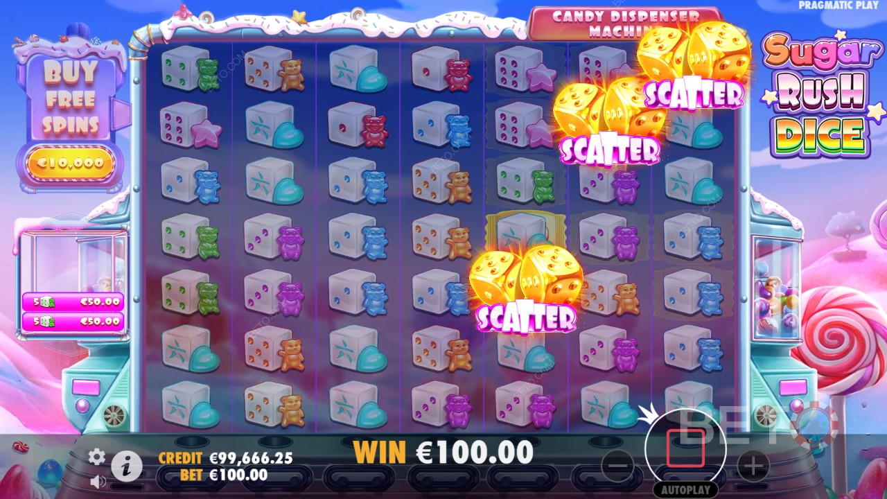 Sugar Rush Dice: Sød Terningspil hos BETO