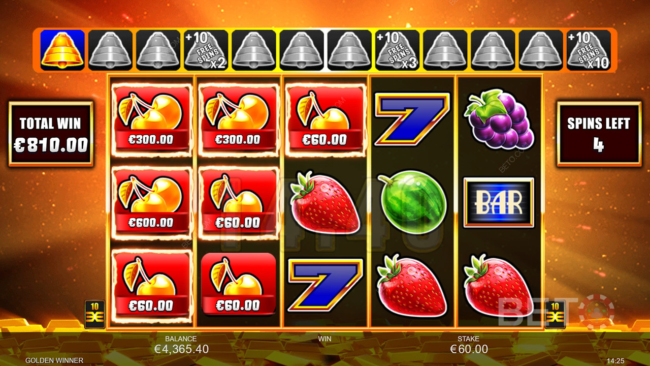 Tema & Design: Klassisk Frugt-Bonanza