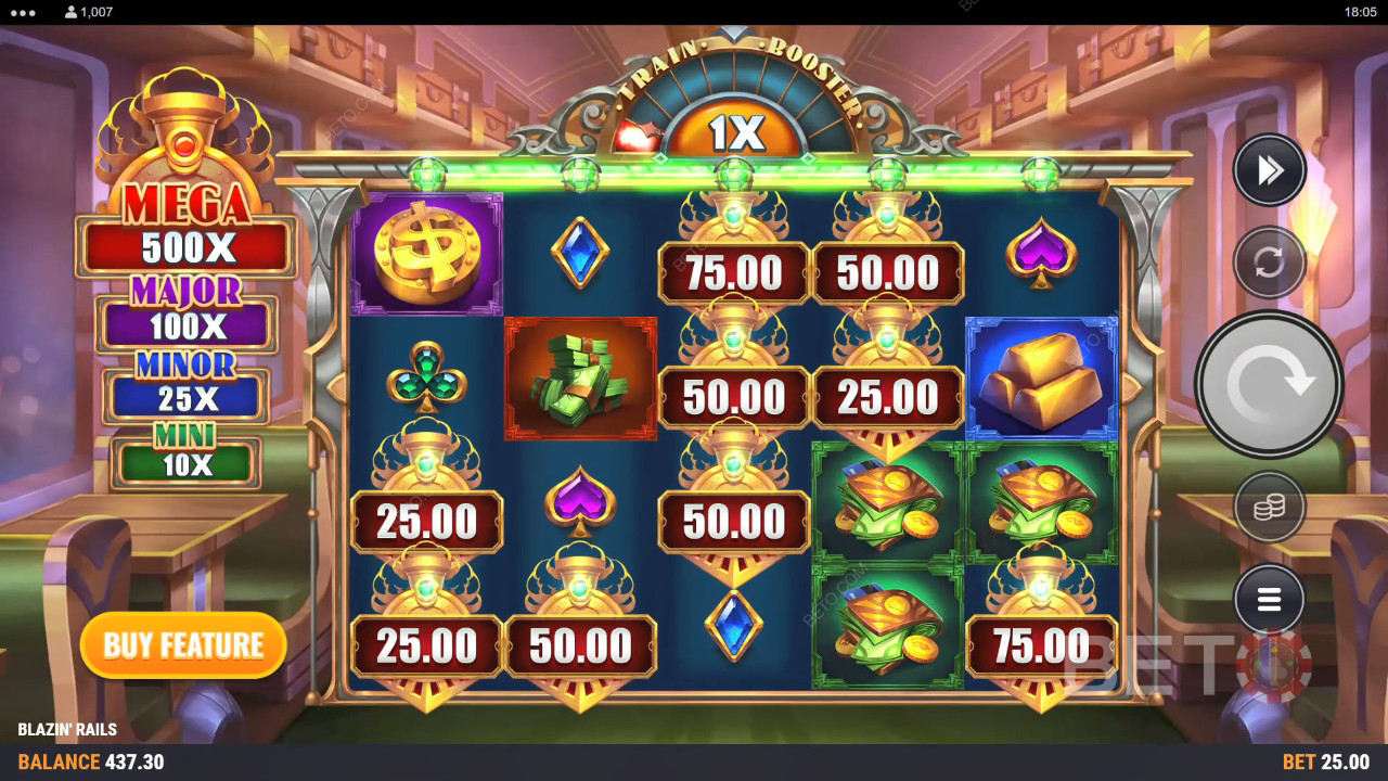 Blazin' Rails Spil For sjov