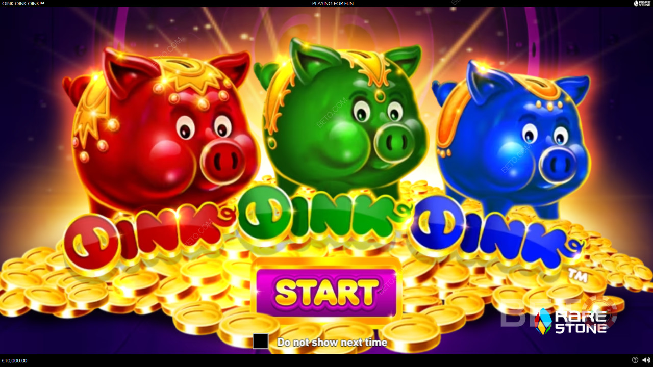 Vind 2.000x Din indsats i Oink Oink Oink spilleautomaten!