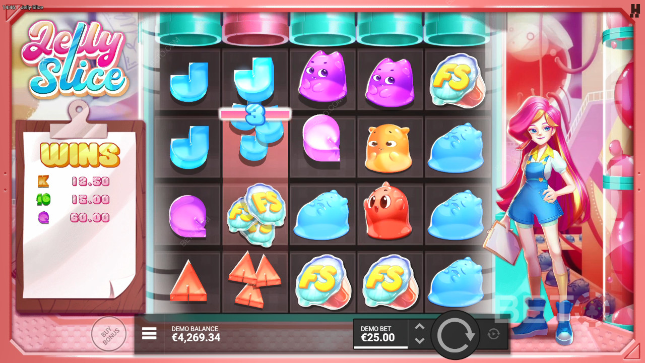 Anmeldelse af Jelly Slice hos BETO Slots