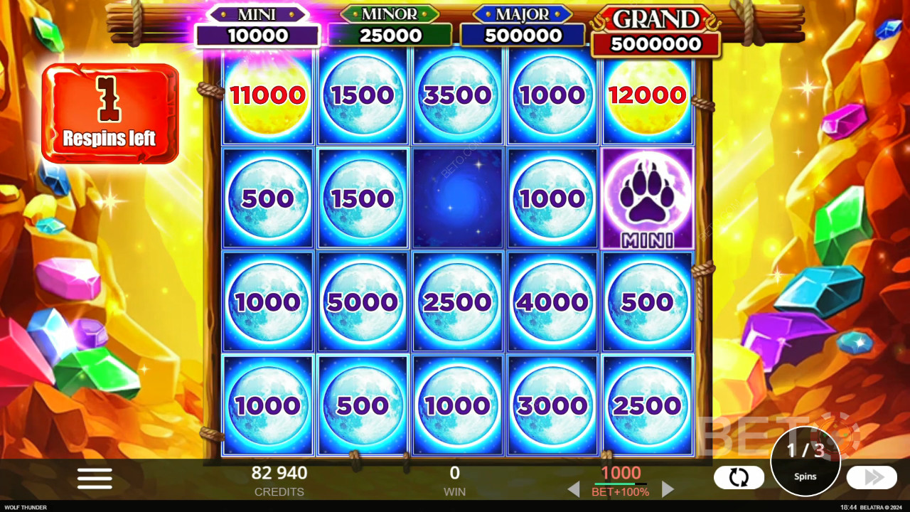 Wolf Thunder Spil For sjov