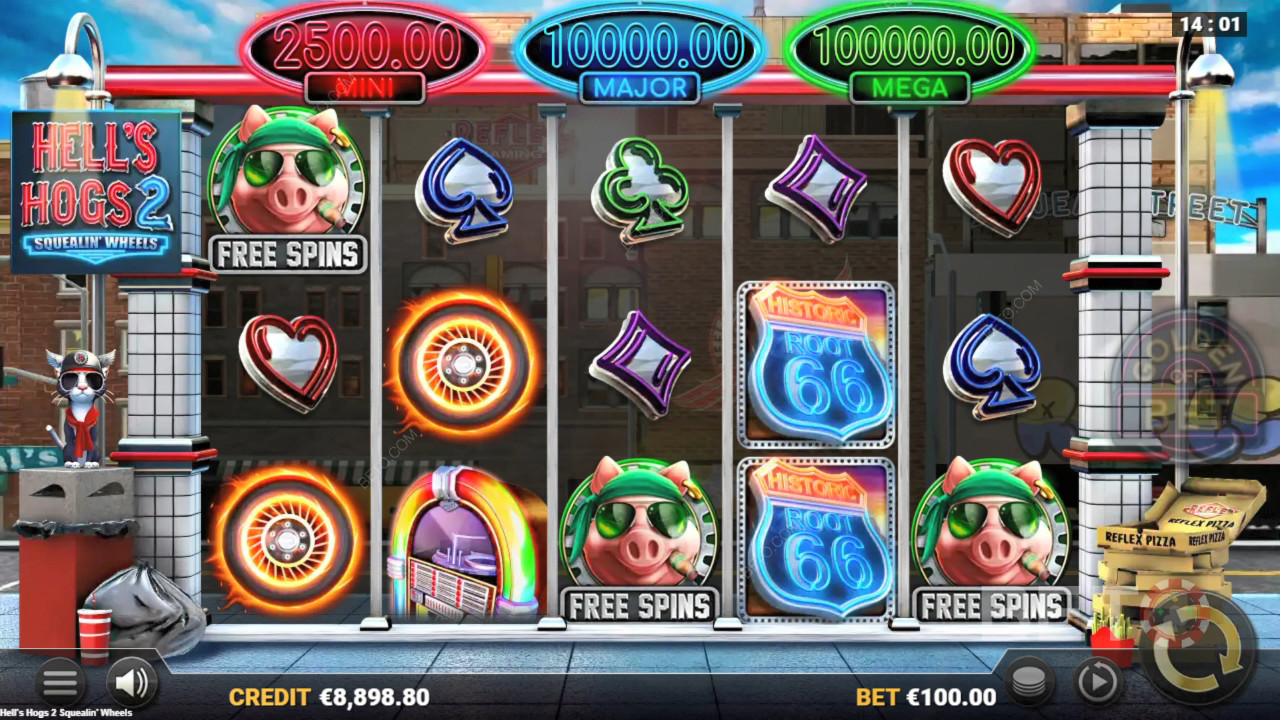 Hells Hogs 2 – Squealin’ Wheels Spil For sjov