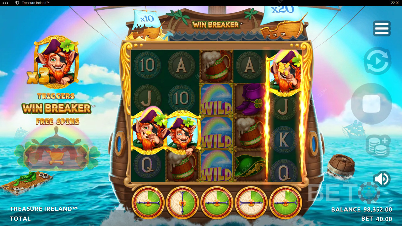 Anmeldelse af Treasure Ireland hos BETO