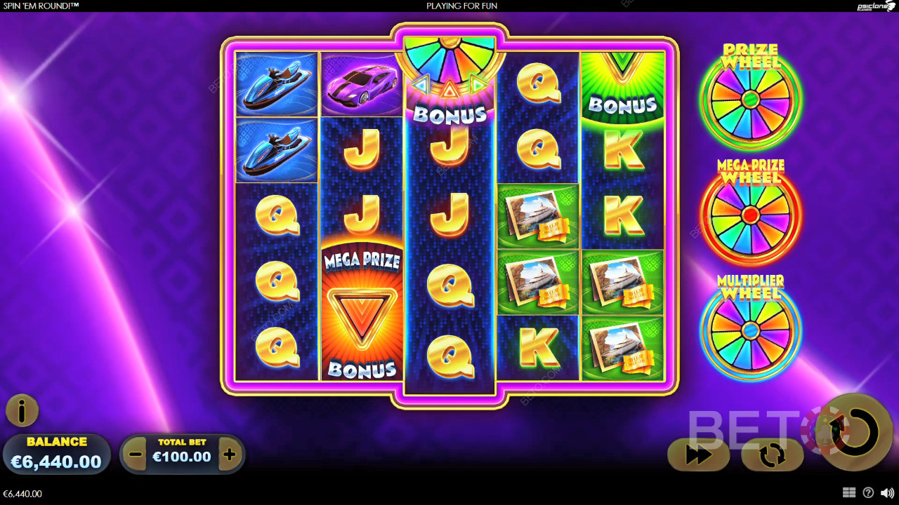 Spin 'Em Round Spil For sjov