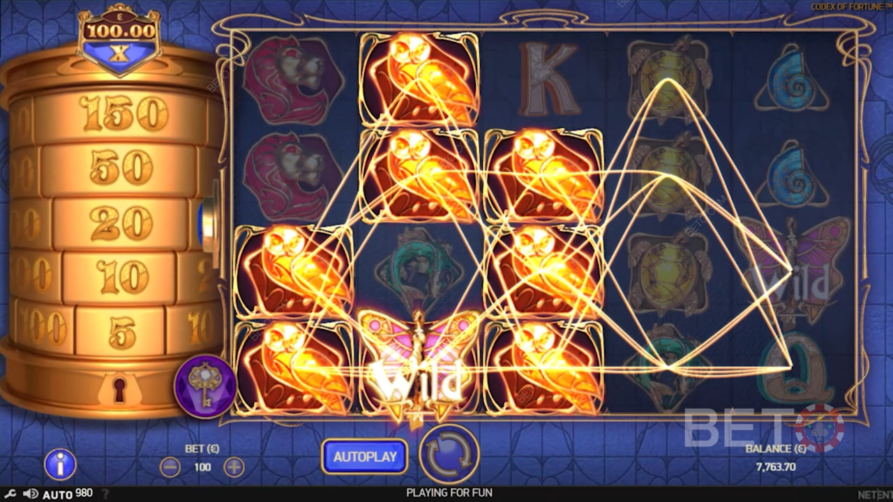 Magisk gevinst i Codex of Fortune