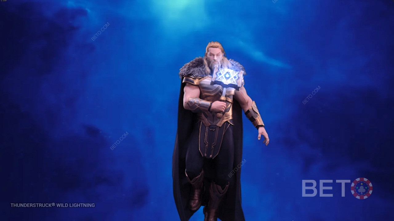 Thor er den eneste gud på Thunderstruck Wild Lightning online spillemaskinen