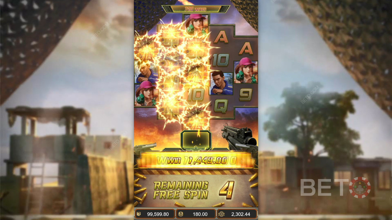 Battleground Royale Spilleautomat - Endelig Dom