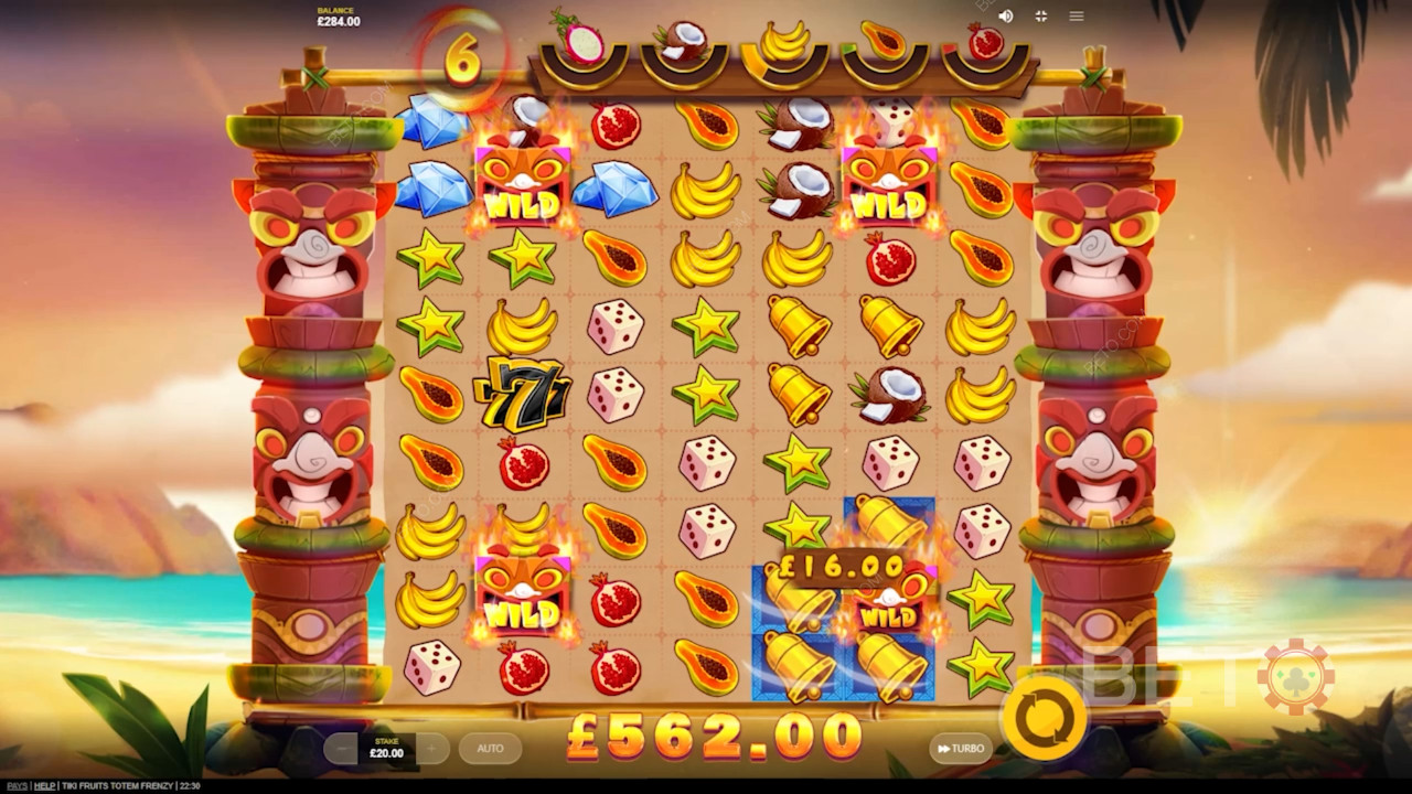Nyd Gratis Spins med Vilde Tiki-Masker