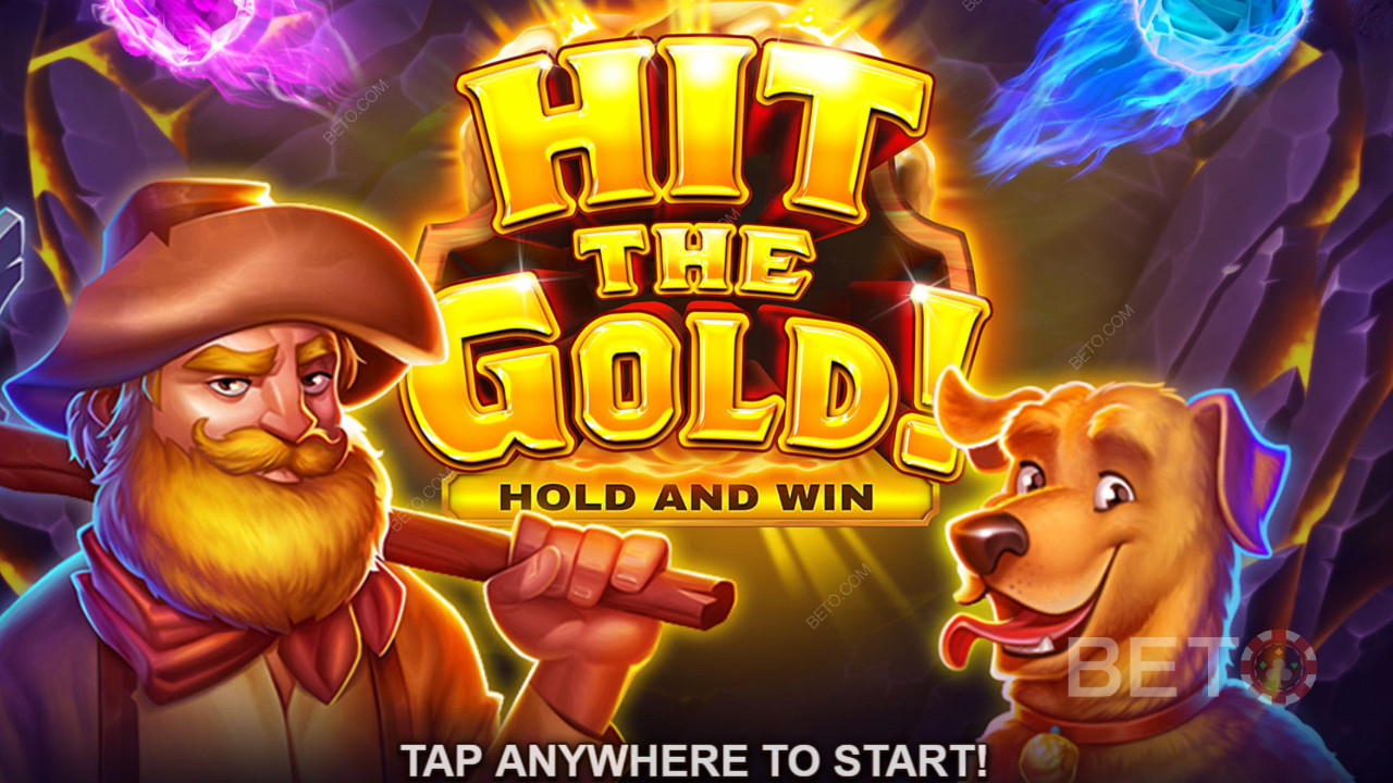 Grav de forsvundne rigdomme op på den smukke Hold & Win-titel, Hit the Gold!