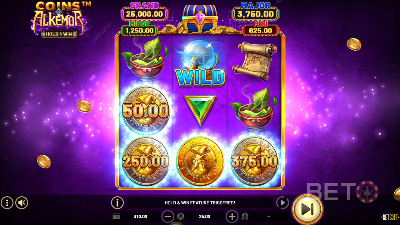 Coins of Alkemor – Hold & Win Spil For sjov
