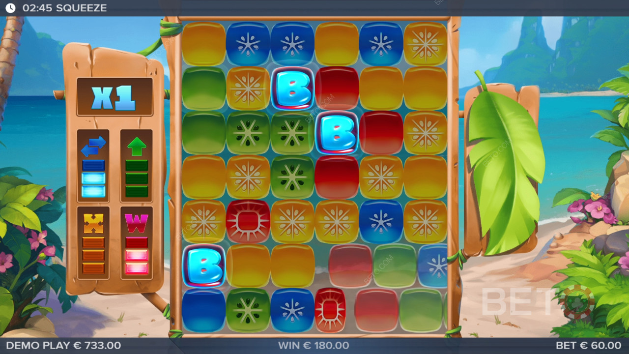 Squeeze anmeldelse fra BETO Slots