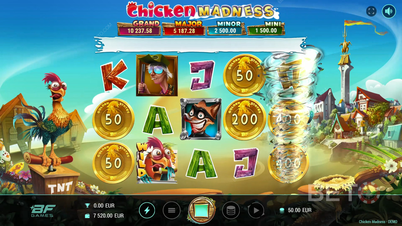 Chicken Madness Spil For sjov