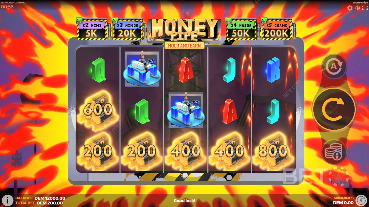 Money Pipe: Anmeldelse fra BETO Slots