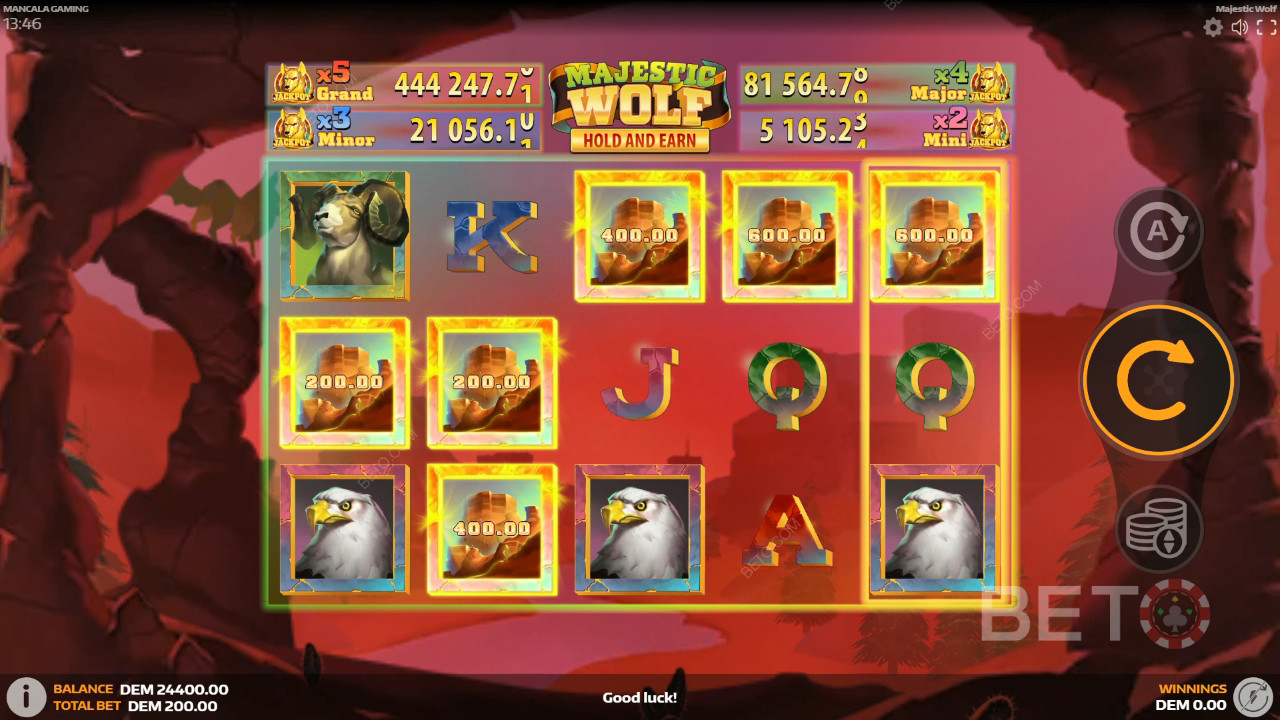 Majestic Wolf Spil For sjov