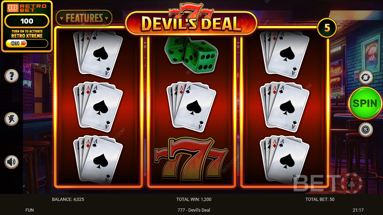 777 Devil's Deal Spil For sjov