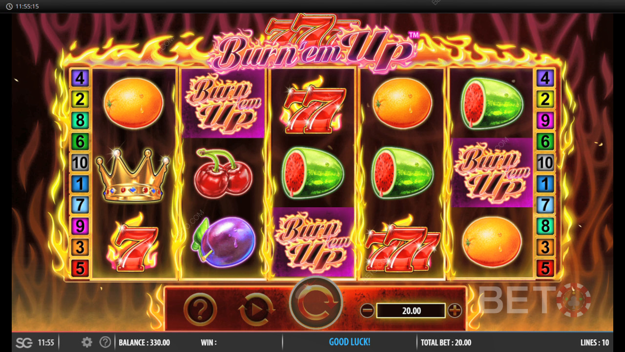 777 Brænd Dem Op Anmeldelse af BETO Slots