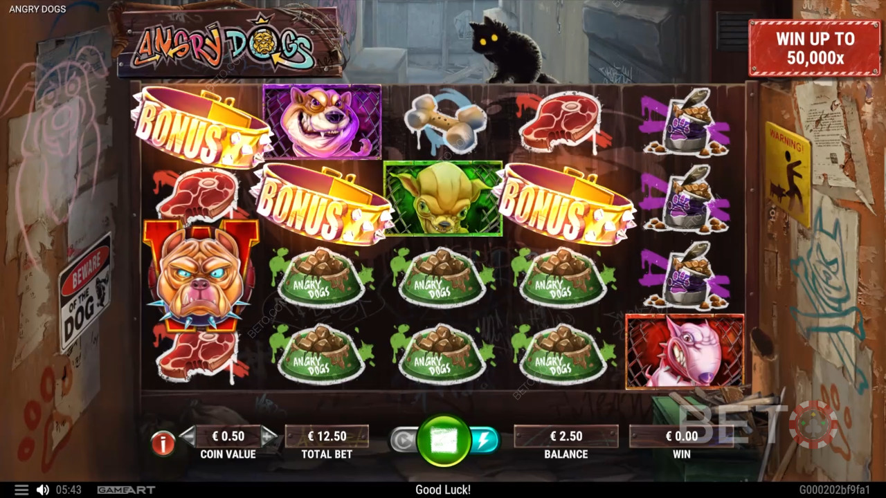 Vrede Hunde: Anmeldelse fra BETO Slots