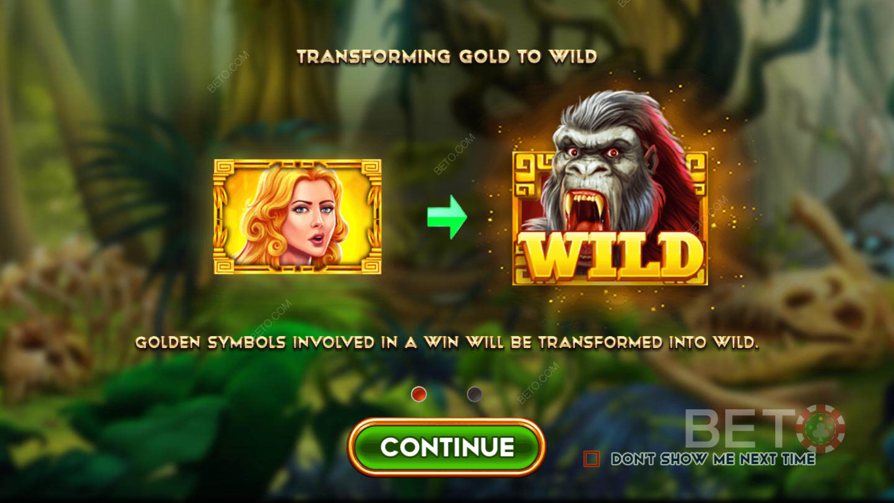 Vind 4.000 gange din indsats i Legacy of Kong Maxways spilleautomat!