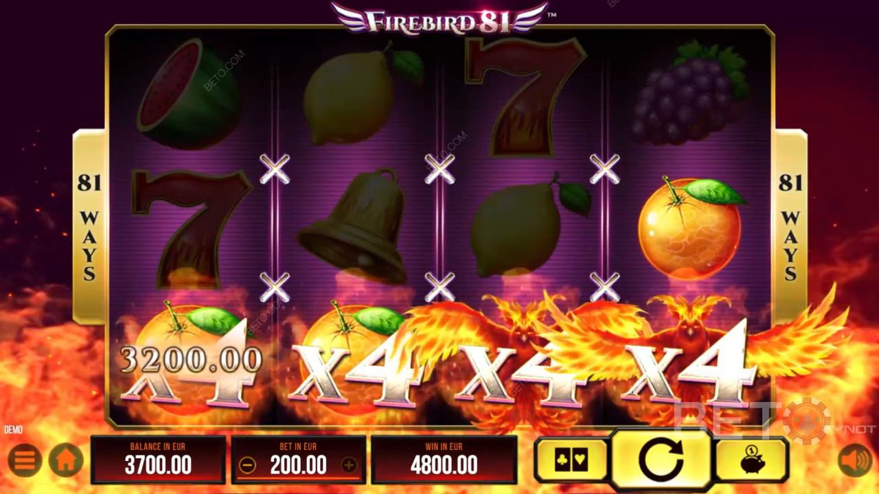 Firebird 81 Anmeldelse fra BETO Slots