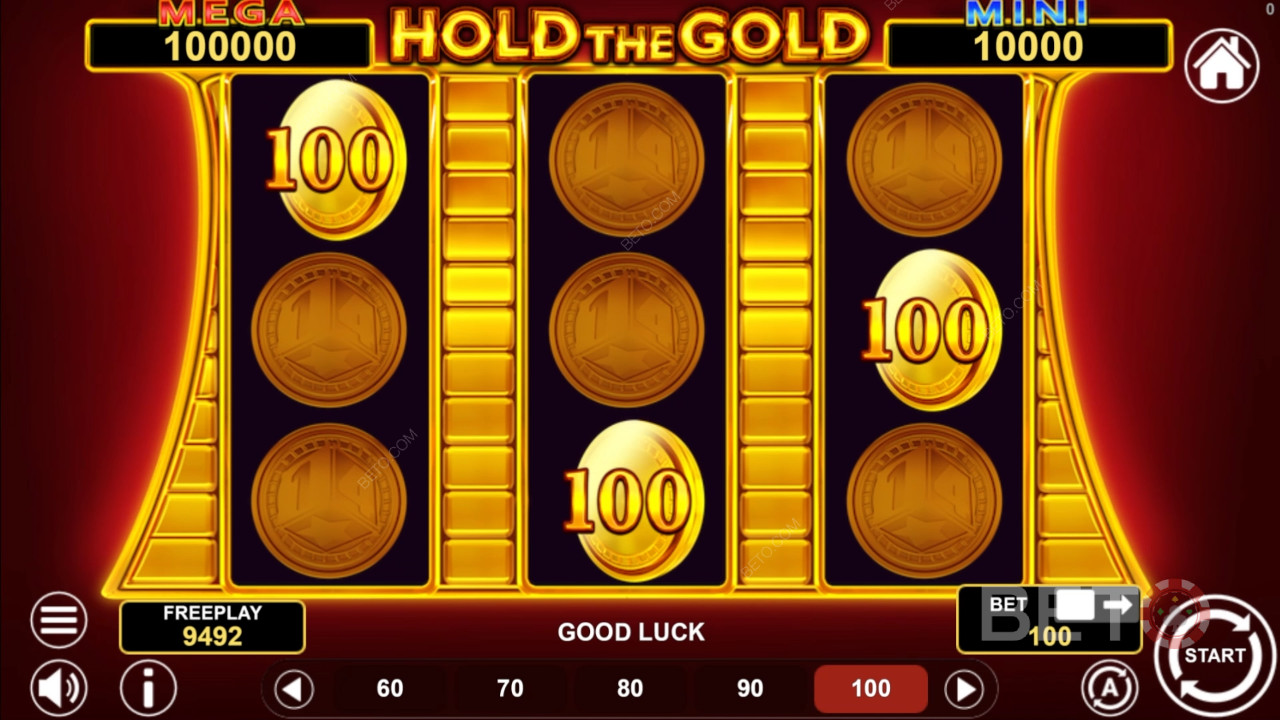 Hold The Gold: Anmeldelse fra BETO Slots