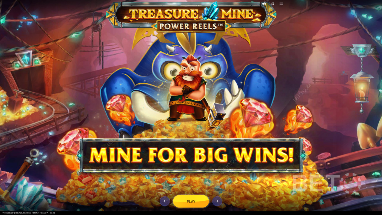 Få en minearbejder-wild med en diamant-wild for store gevinster