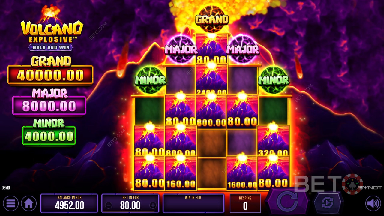 Vulkan Eksplosiv: Anmeldelse fra BETO Slots