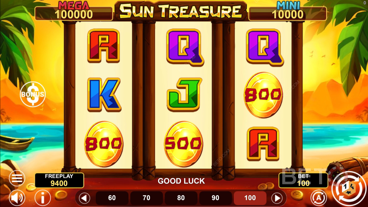Solskat Hold & Win: Anmeldelse fra BETO Slots